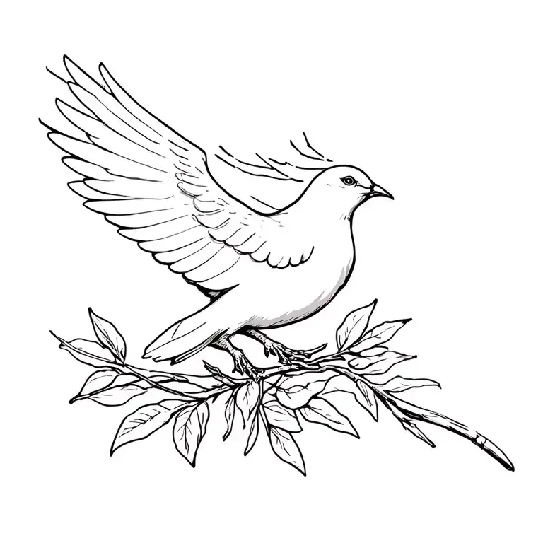 Dove And Olive Branch
