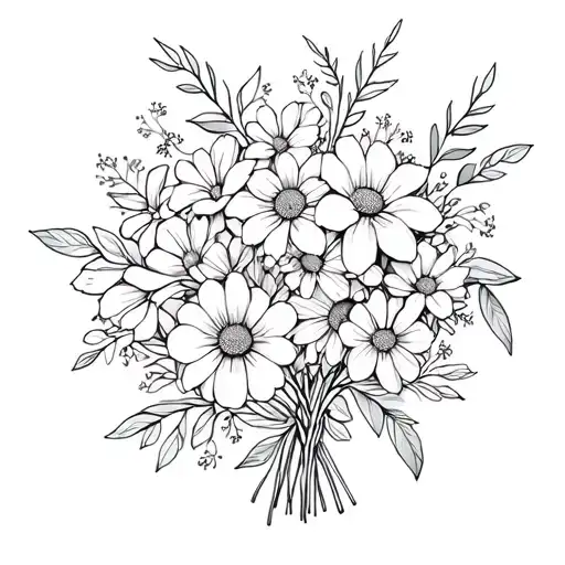 Birth Month Flower Bouquet