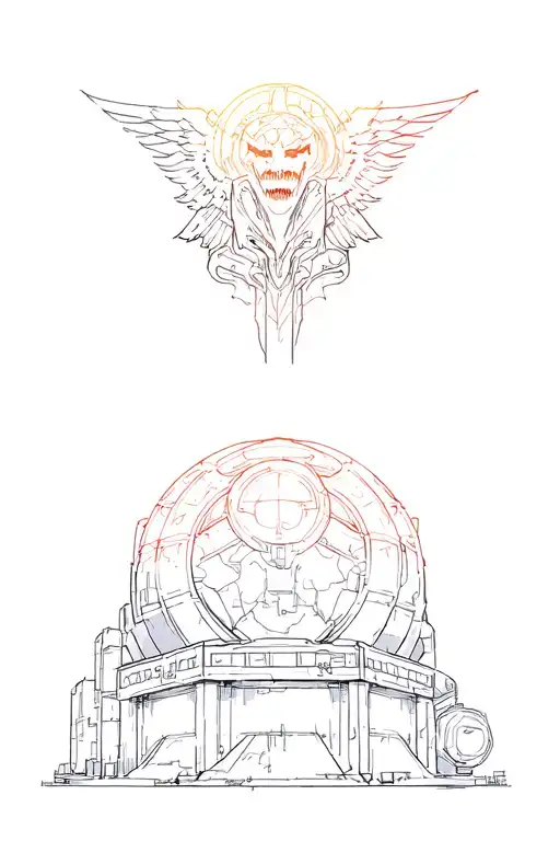 In 3D And In Thunderdome Logo Color