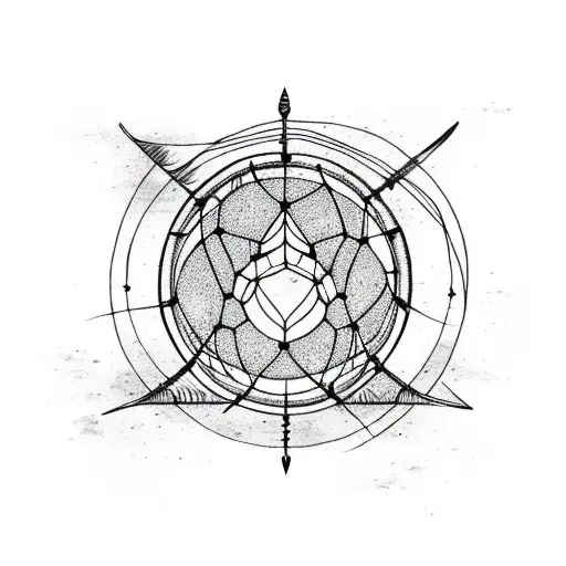 Dreamcatcher Volleyball Arrow Moon