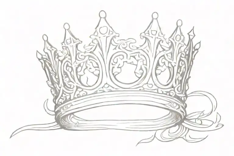 Crown With Y And R Under It