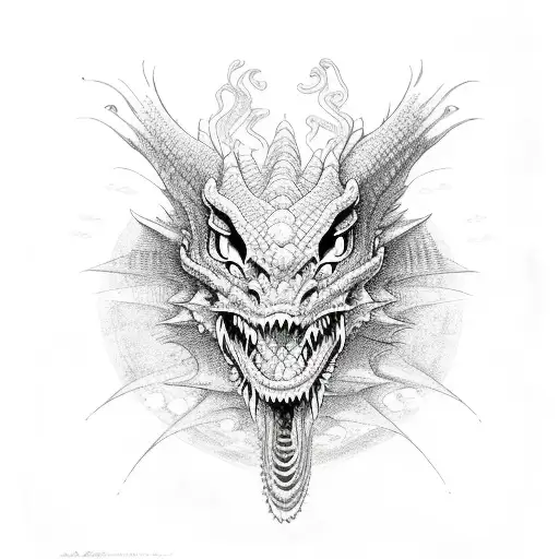 Dragon With Many Eyes