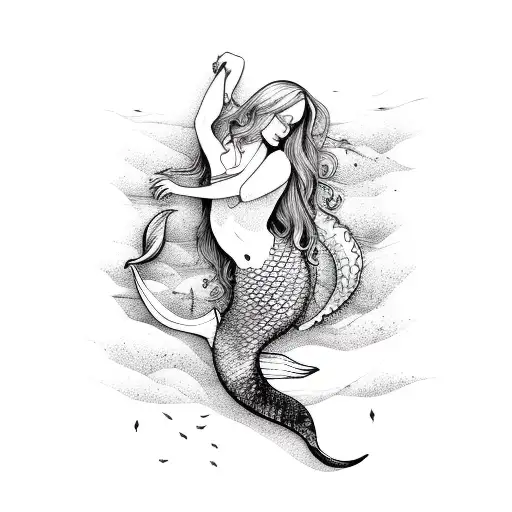 Mermaid And Boho Design