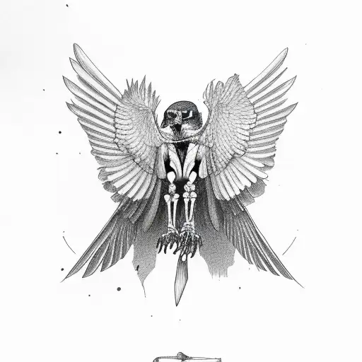 Falcon Skeleton Siegel