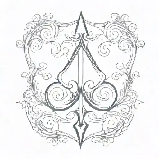 Spade Symbol Vapor Trail