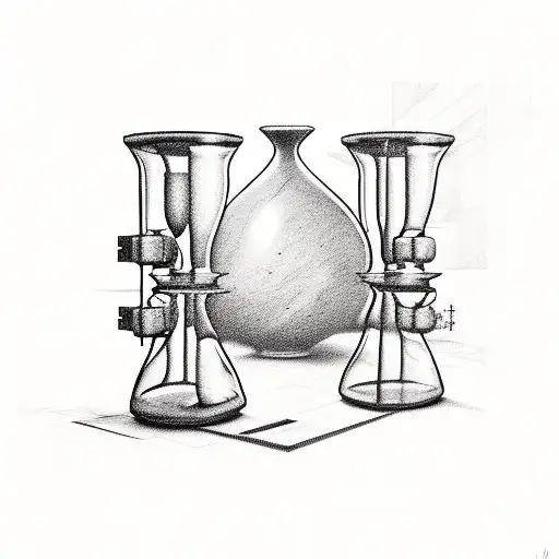 Hourglass Ai Life Art Deppresion