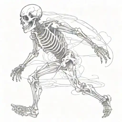 Skeleton Running