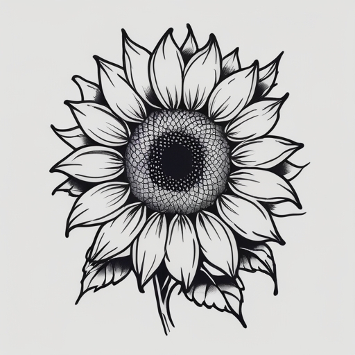 Sunflower Tattoo idea