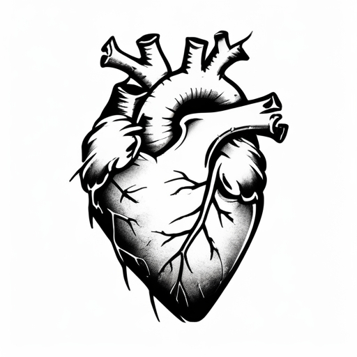 Frostbitten Heart Tattoo idea