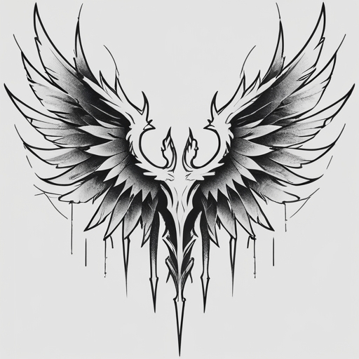 Frost’s Shattered Wings Tattoo idea