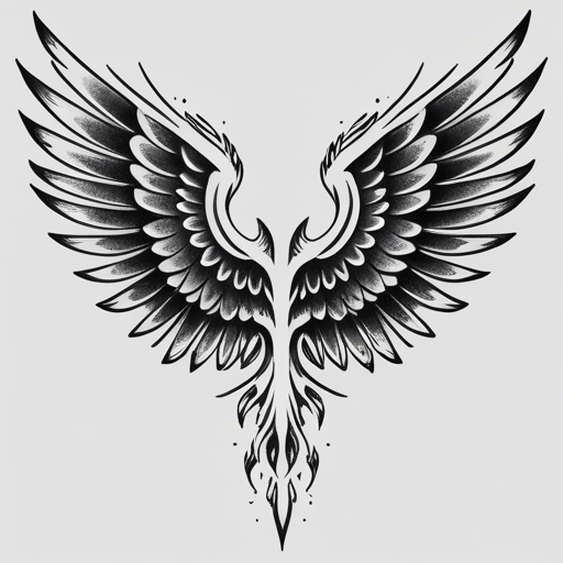 Wings of Fate Tattoo idea