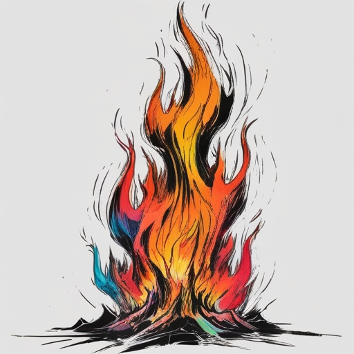 Sacred Firestorm Tattoo idea