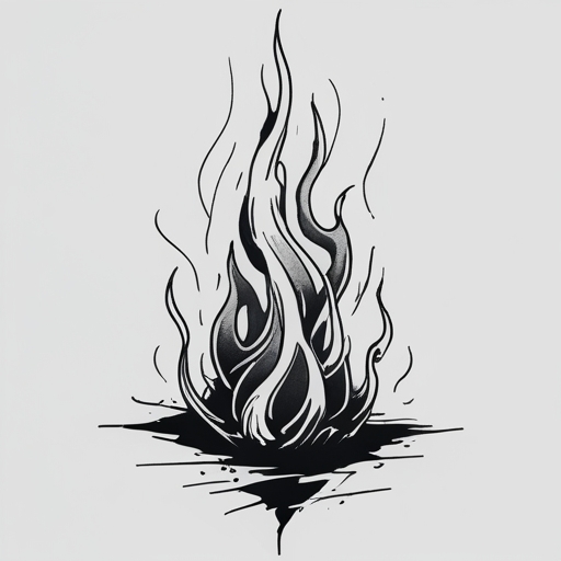 Embers of Silence Tattoo idea