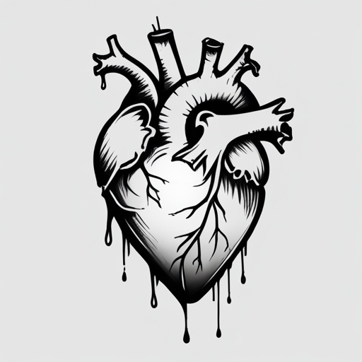 Tears of the Shattered Heart Tattoo idea