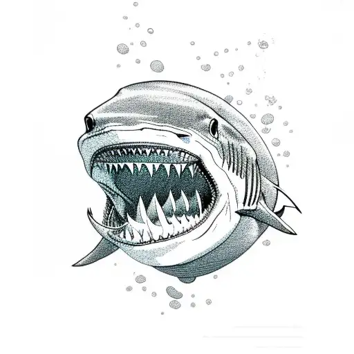 Shark Eats Pacifism In The Ocean