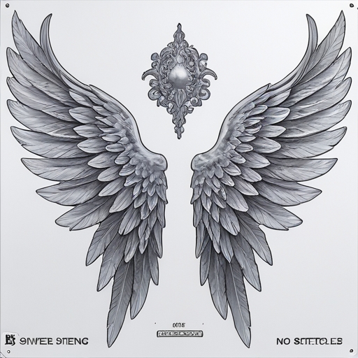 Silver Wings Tattoo idea