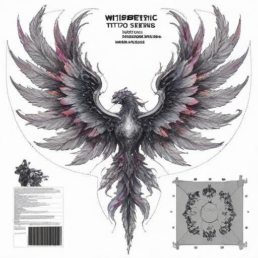Whispers of the Eternal Phoenix Tattoo idea