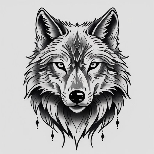 Echo of the Wolf Tattoo idea