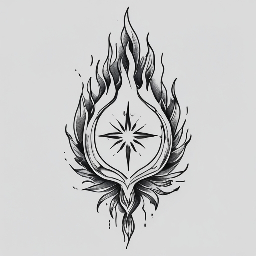 Soul’s Firelight of Fate Tattoo idea