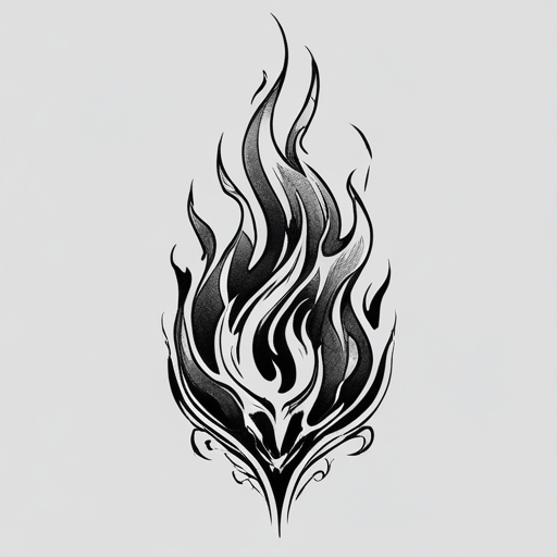 Crimson Flame’s Awakening Tattoo idea