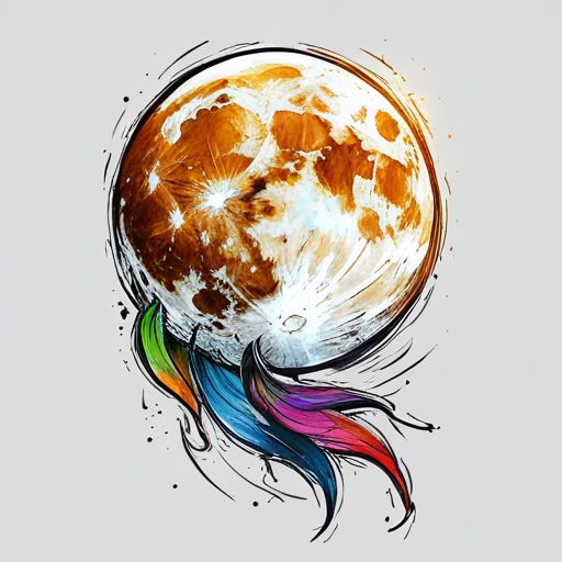 Moonlit Spirit Tattoo idea