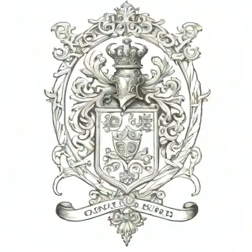 A Coat Of Arms And Make It Look Realistic Portrait