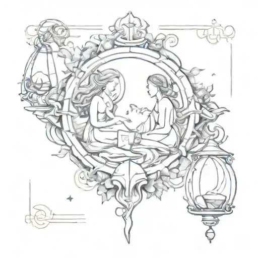 Mix Of Astrological Sign Aquarius And Libra