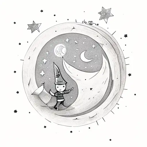 Little Prince In Stars To The Moon