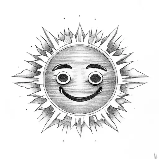 Haida Sun Mix With Smiley Face Nirvana