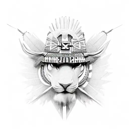 Native Art Sun Rising