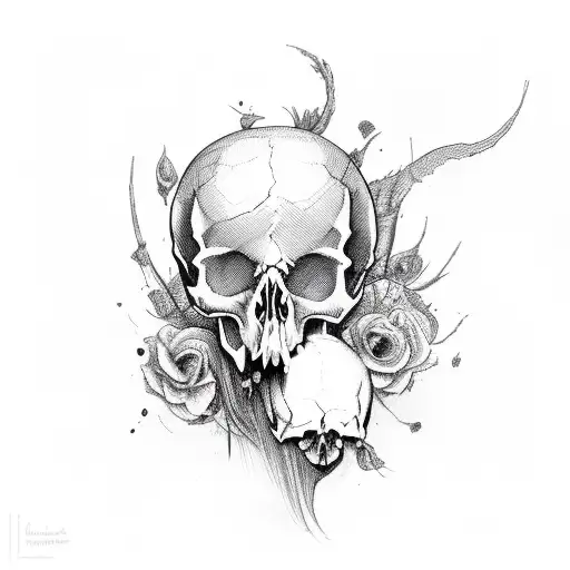 The Girl Licks The Skull