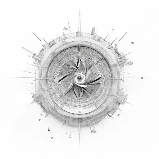 A Winds Rose With 8 Coordinates Important In My Life