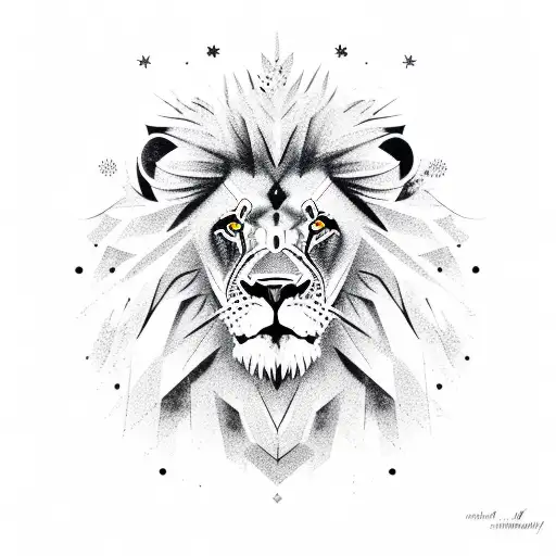 Lion With Star