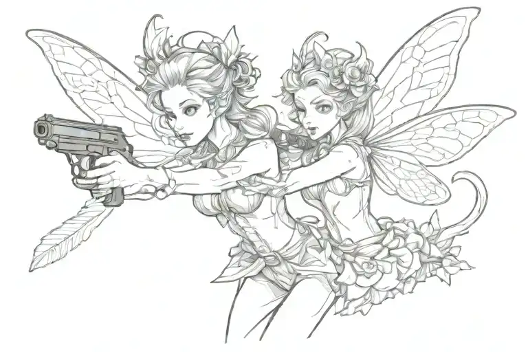 A Fairy With A Gun