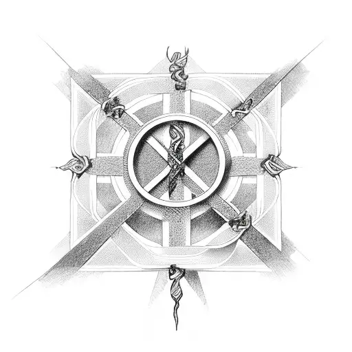 Cross With The Cancer Ribbon Incorporated