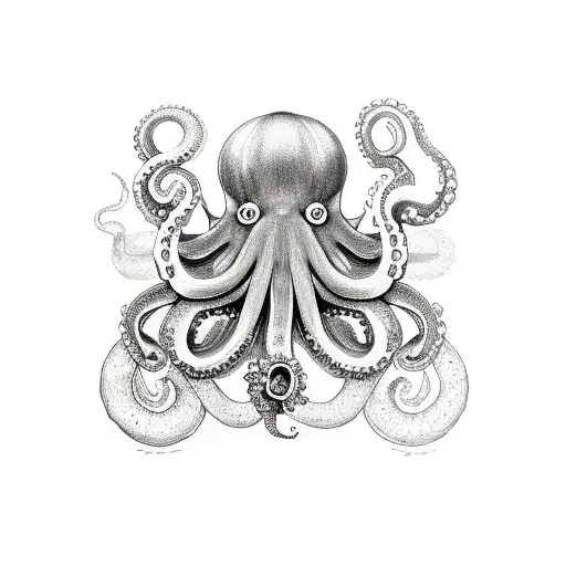 Octopus And Pocket Watch