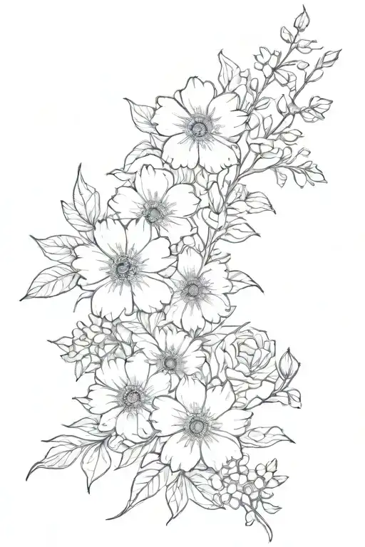 Wildflower Arm Sleeve