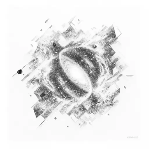 Galaxy Opening Up On My Back