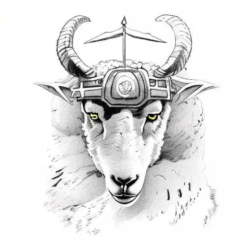 Sheep Fight Versus Wolf