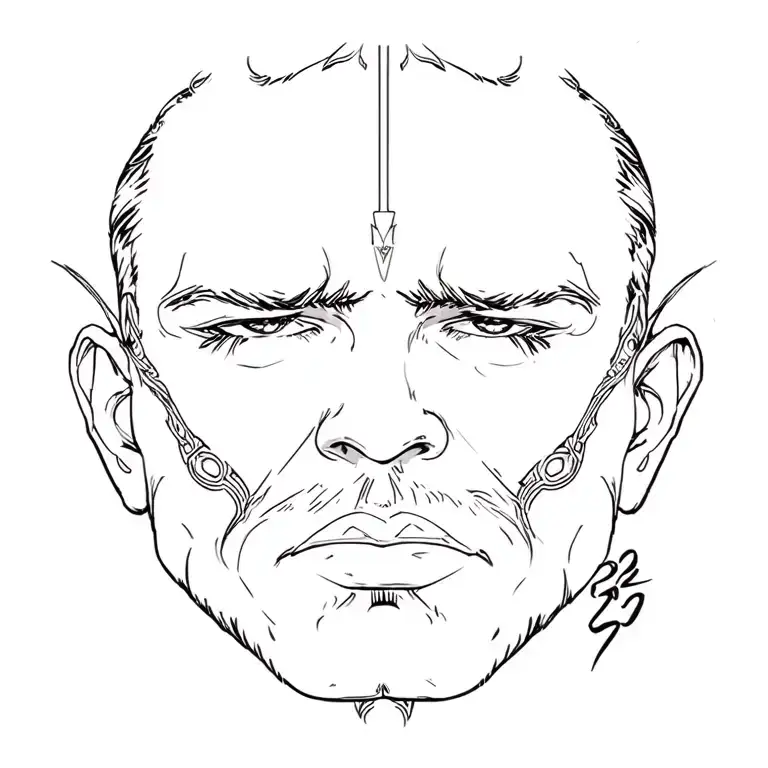 Chicano Style Number 23 Male