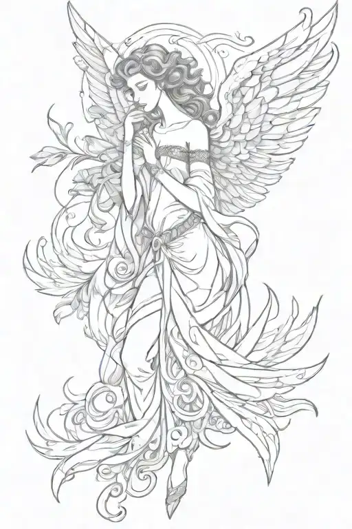 Angel With Six Wings