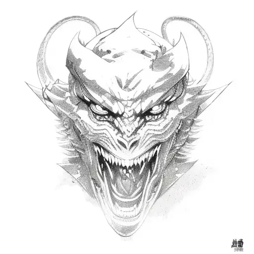 Demon Snake In Jujutsu Kaisen Style