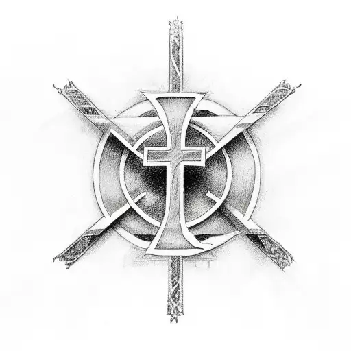 Christian Cross Saying Primero Dios