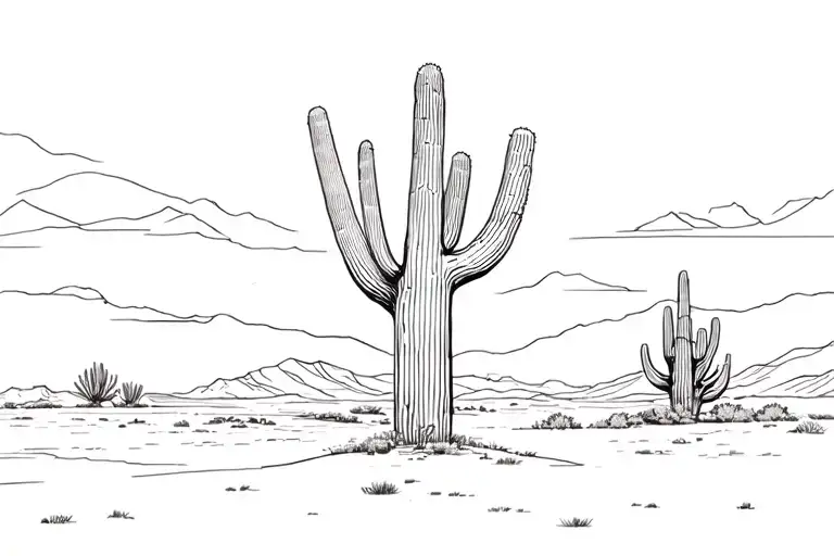 Arizona Desert Landscape