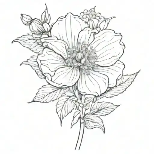 March Birth Flower Blooming Flower