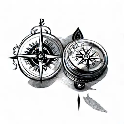 A Compass And A Rose