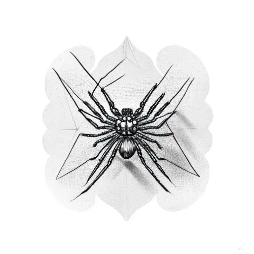 Spider Crossed With A Butterfly