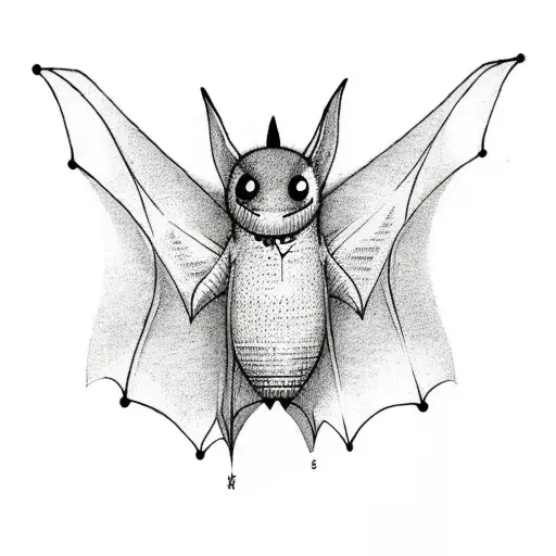 Knitted Bat Controlled By Hand