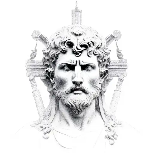 Stoicism Statue