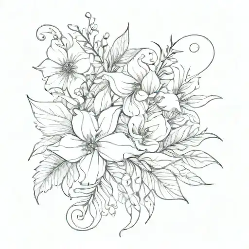 Floral Minimalistic Men